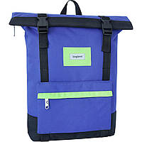 Рюкзак роллтоп Bagland Holder 25 л. електрик/чорний (0051666)