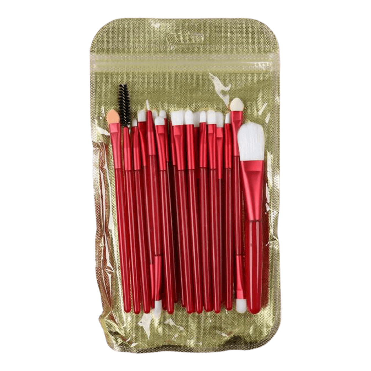 Набір пензлів для макіяжу в чохлі 20 предметів, фото 1