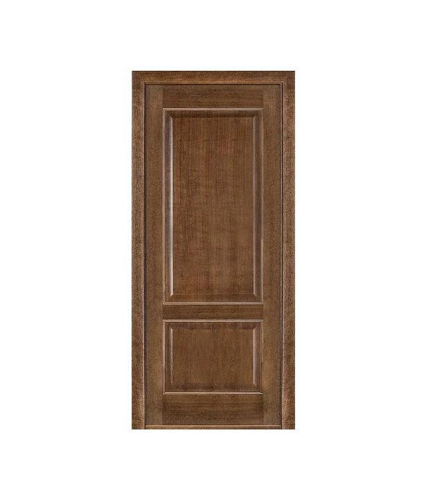 Полотно дверне Terminus 04 ПГ шпон 600 мм Дуб браун, фото 1