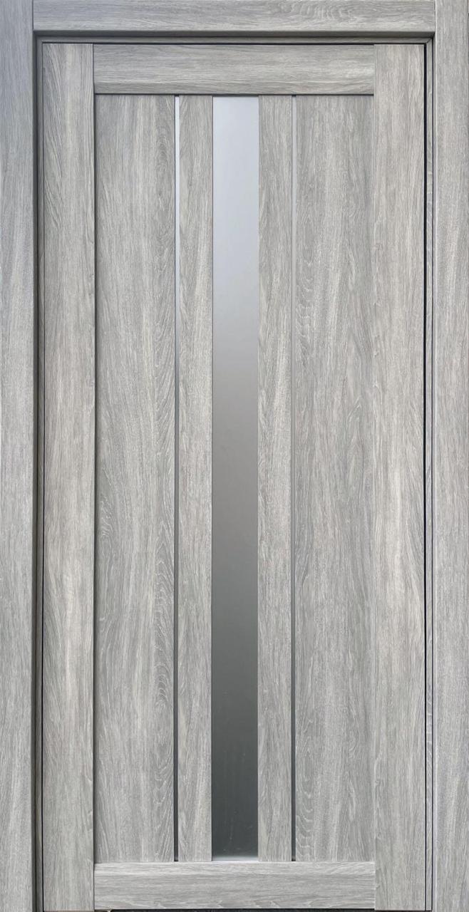 Полотно дверне Colori Lacio скло сатин 2000х600 мм Grey