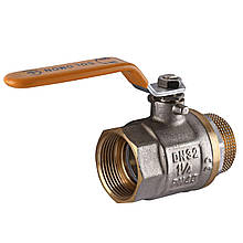 Кран кульовий прямий SOLOMON 1 1/4" НВ ЖР PN40 В1002FM