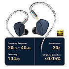 ⇒ Hidizs MP145 (blue, jack 3.5) - провідні планарні IEM's навушники з драйвером на 14.5 мм, фото 2