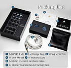 ⇒ Hidizs MP145 (blue, jack 3.5) - провідні планарні IEM's навушники з драйвером на 14.5 мм, фото 10