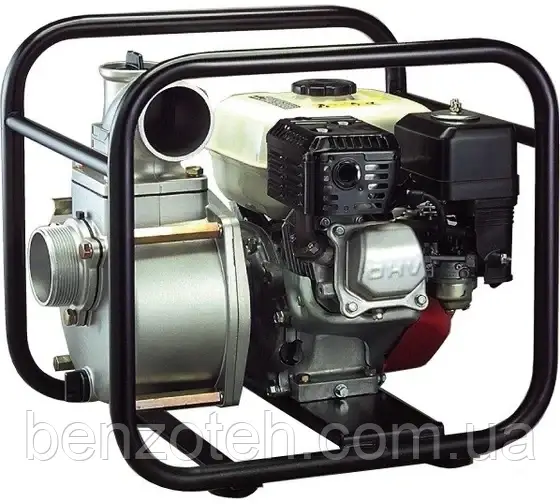Мотопомпа для напівбрудної води KOSHIN STH-100X-BAA (вхід/вихід 100 мм, вироб. 1450 л/хв)