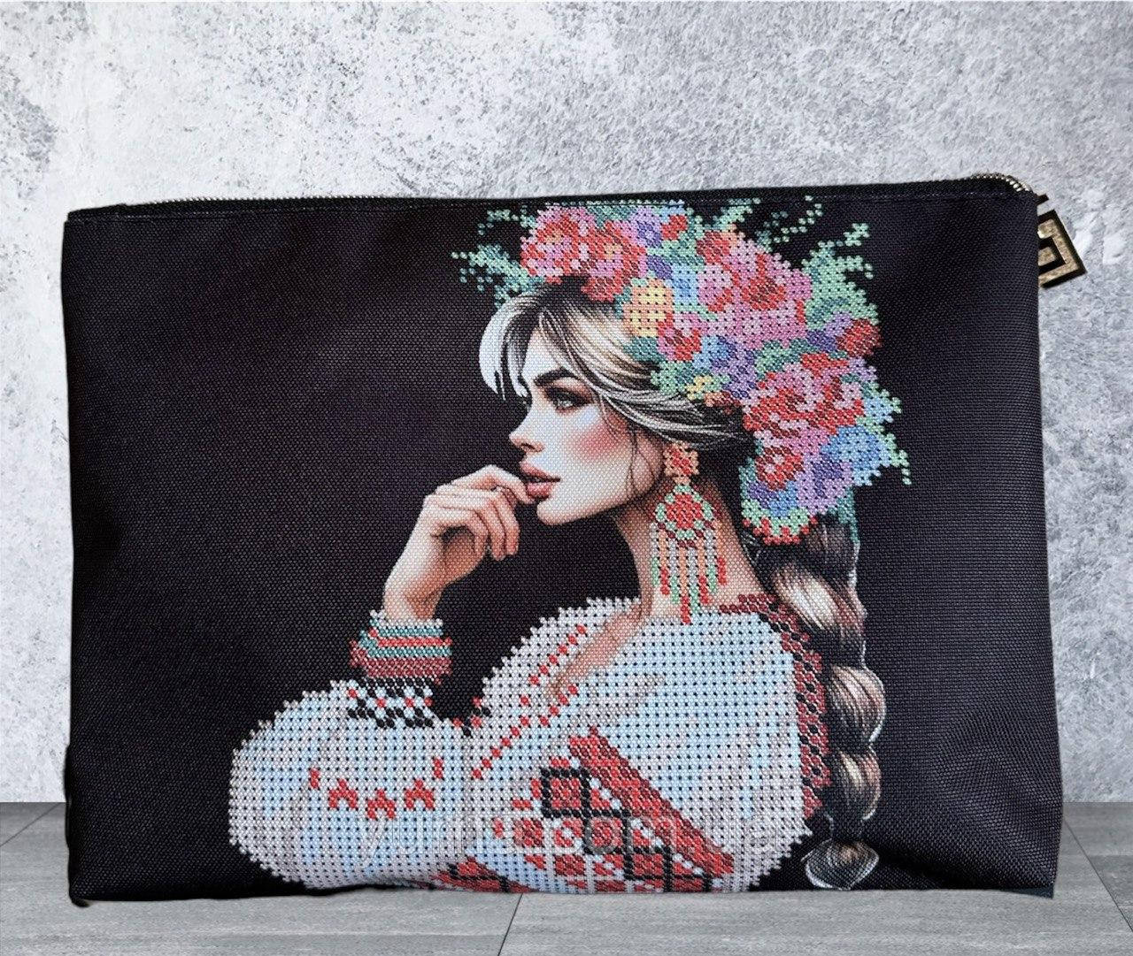 Косметичка під вишивку бісером, фото 1