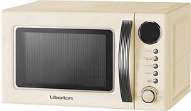 Мікрохвильова піч Соло Liberton LMW-2083E мікрохвильова піч 700Вт 20л Бежева