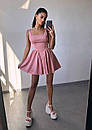 Сукня міні на бретелях з відкритою спиною й пишною спідницею (р. S, M) 66py5753Е, фото 5