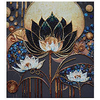 Набір Для Вишивання Бісером "мрій Розквітати" Ab-917 На Натуральному Полотні Selli