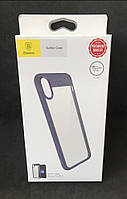 Чохол Baseus (OR) Suthin Case For iPhone X Blue (SB015)