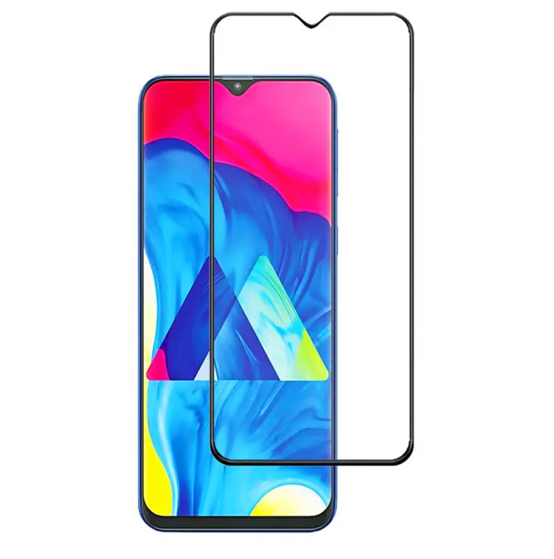 Захисне скло Privacy для Samsung A705 Galaxy A70 2019 Full Glue (0.3 мм, 2.5D) Чорне, фото 1