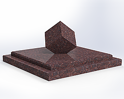 Кришка гранітна токівська (модель 6)