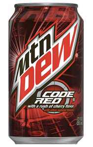 Mountain Dew Red Code 355ml 1/12