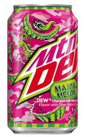 Mountain Dew Major Melon 355ml 1/12