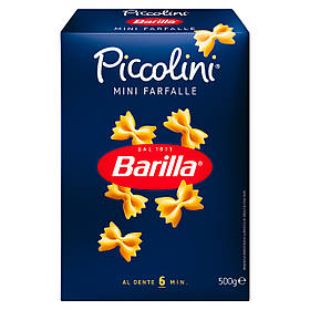 Вироби макаронні Barilla Piccolini Mini Farfalle №65 «Фарфалле», 500г