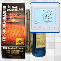 Нагрівальний мат для теплої підлоги  Arnold Rak FH-EC 180 (2 м.кв.) + програмований WiFi терморегулятор PWT-002