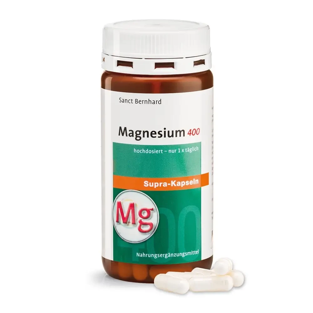 Sanct Bernhard - Магній «Magnesium» 400 supra, 120 капсул