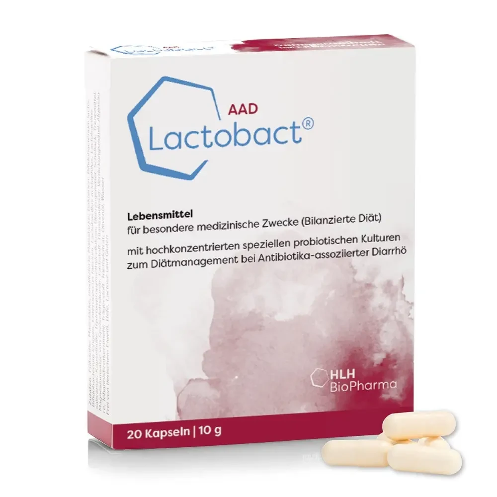 Sanct Bernhard - Пробіотики «Lactobact® AAD», 20 капсул