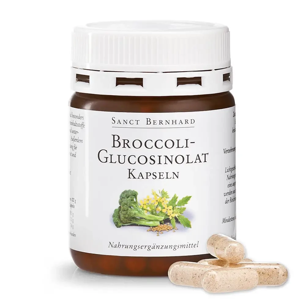 Sanct Bernhard - Концентрат Брокколі і Гірчиця «Broccoli-Glucosinolat», 60 капсул, фото 1