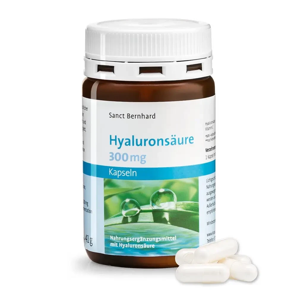 Sanct Bernhard - Гіалуронова кислота «Hyaluronsäure» 300 мг, 120 капсул