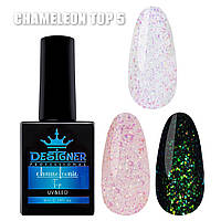 Топ покриття Chameleonic Designer/Дизайнер (Хамелеон) з поталлю, без липкого шару, 9 мл, №5