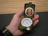 Компас рідинний металевий Professional K-4580 в чохлі, фото 3