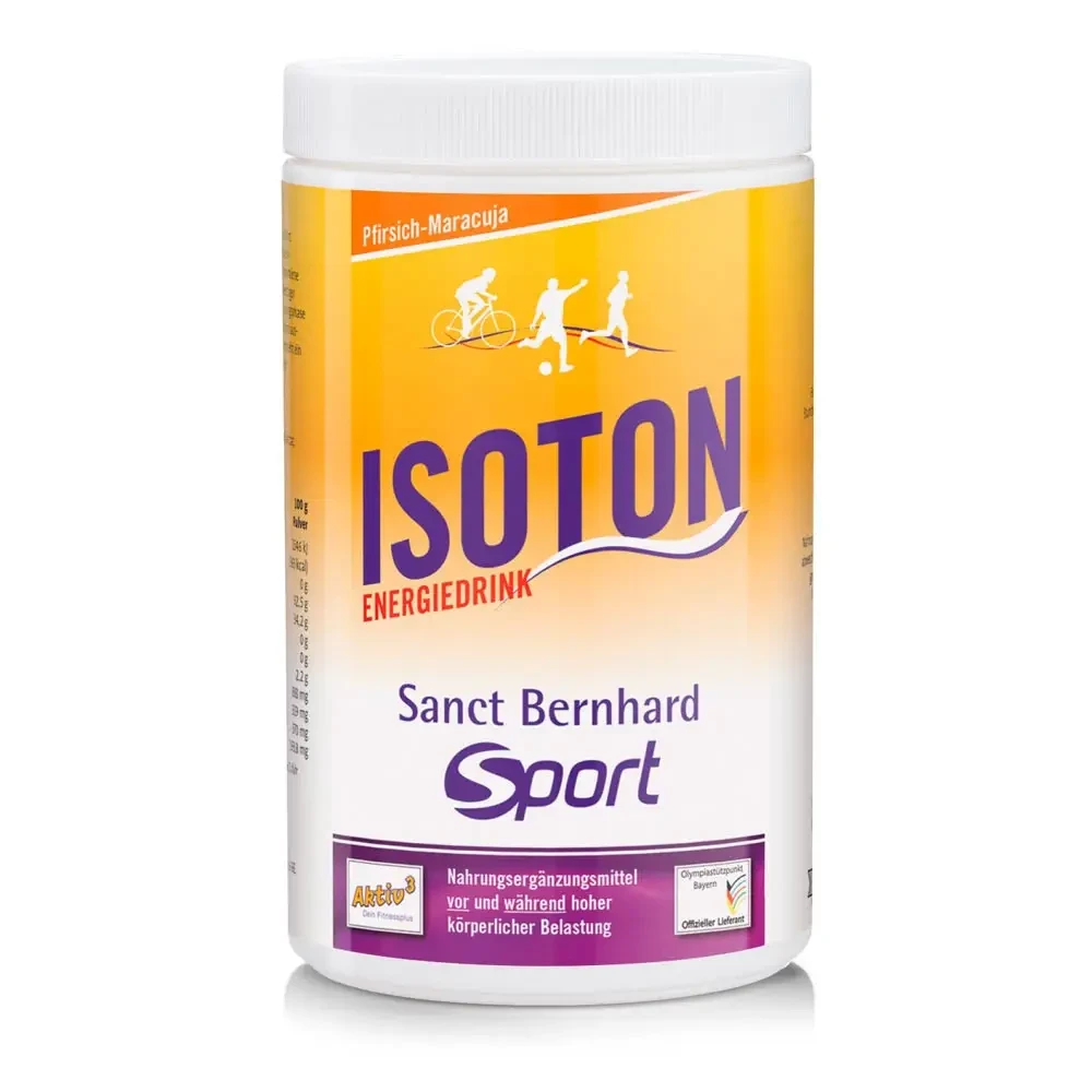 Sanct Bernhard Sport - Изотоники «Isoton» персик-маракуйя, 900 г, фото 1