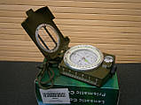 Компас рідинний металевий Professional K-4580 в чохлі, фото 4
