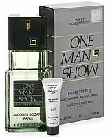 Набір для чоловіків One Man Show Bogart (Туалетна вода 100 мл бальзам після гоління 3 мл)