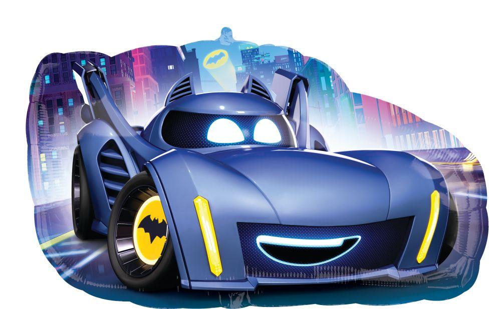 Anagram 30"/76*43 см Бетментачка Batwheels Фольгована куля фігура — В УП, фото 1