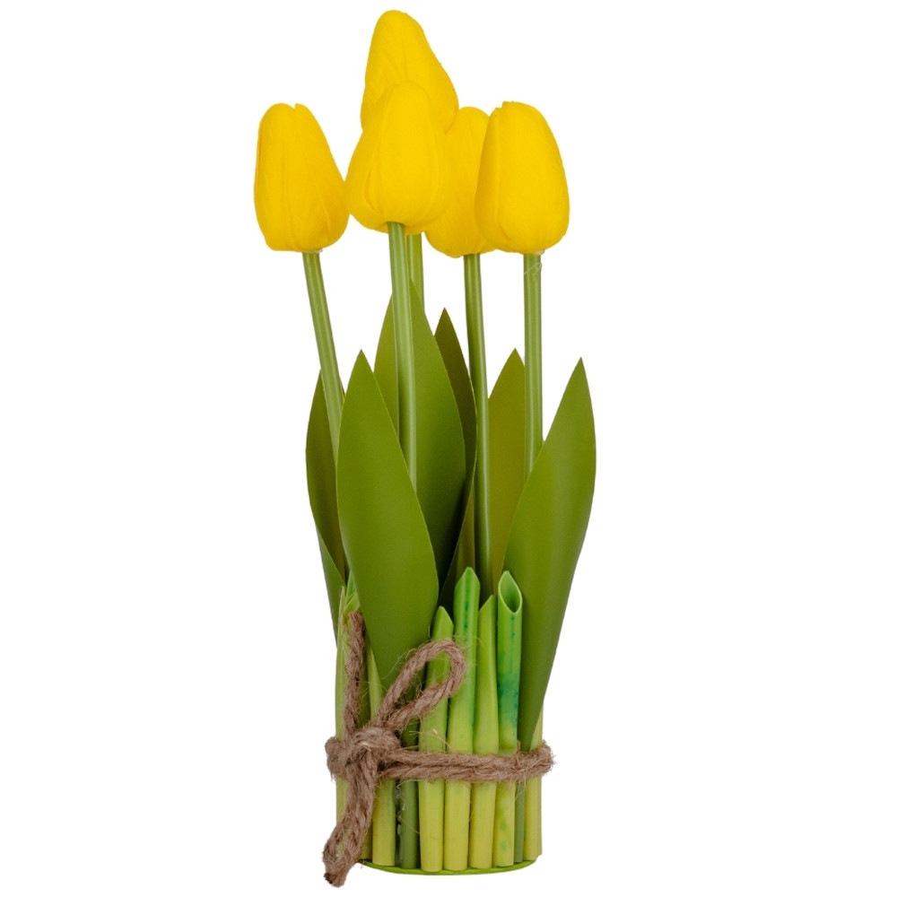 Букет тюльпанів "Рапсодія", жовтий, 25,5 см ELISEY, фото 1