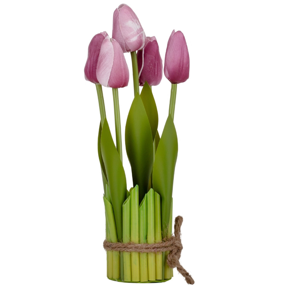 Букет тюльпанів "Рапсодія", фіолетовий, 25,5 см ELISEY, фото 1