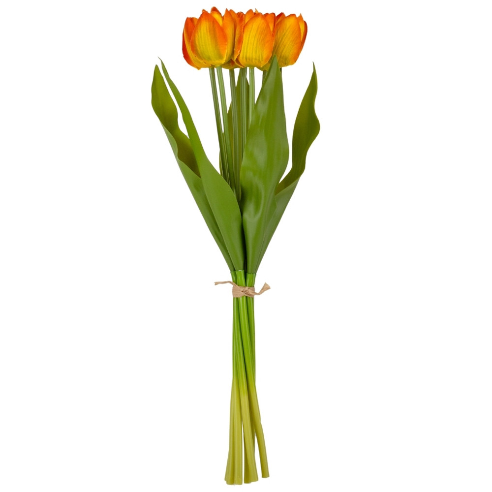 Букет тюльпанів "Барви", помаранчевий, 40 см ELISEY, фото 1