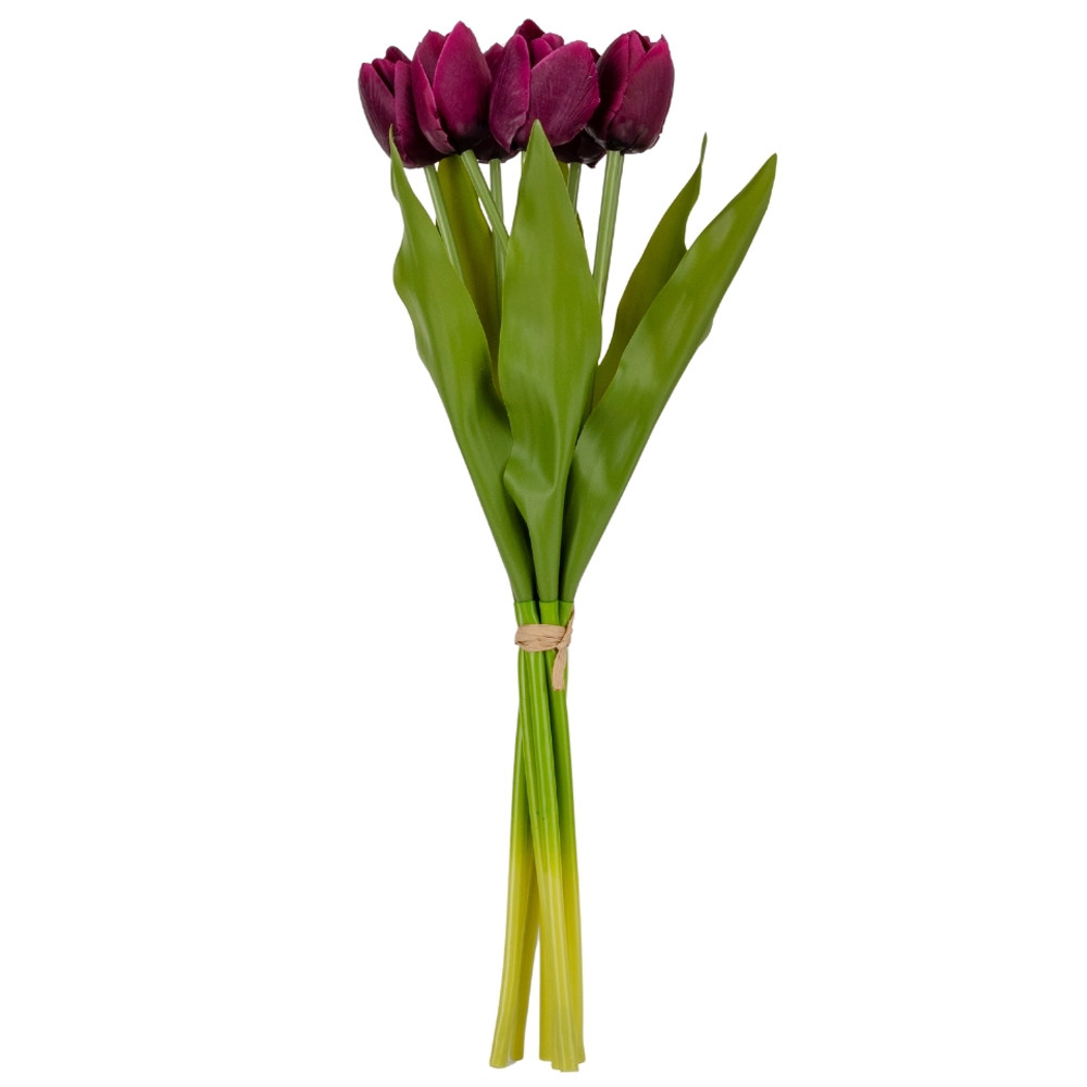 Букет тюльпанів "Барви", фіолетовий, 40 см ELISEY, фото 1