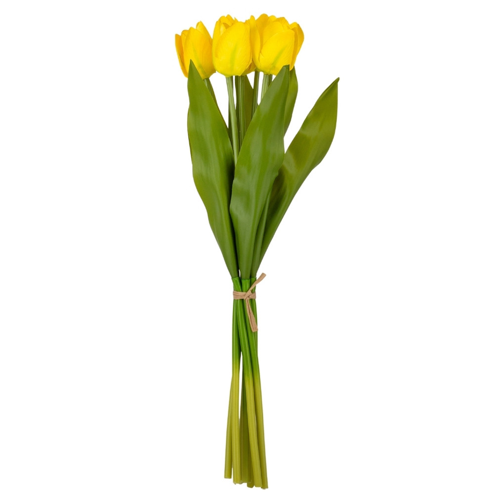 Букет тюльпанів "Барви", жовтий, 40 см ELISEY, фото 1