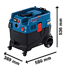 Пилосос універсальний Bosch GAS 400 A Professional (40 літрів, 1200 Вт), фото 3