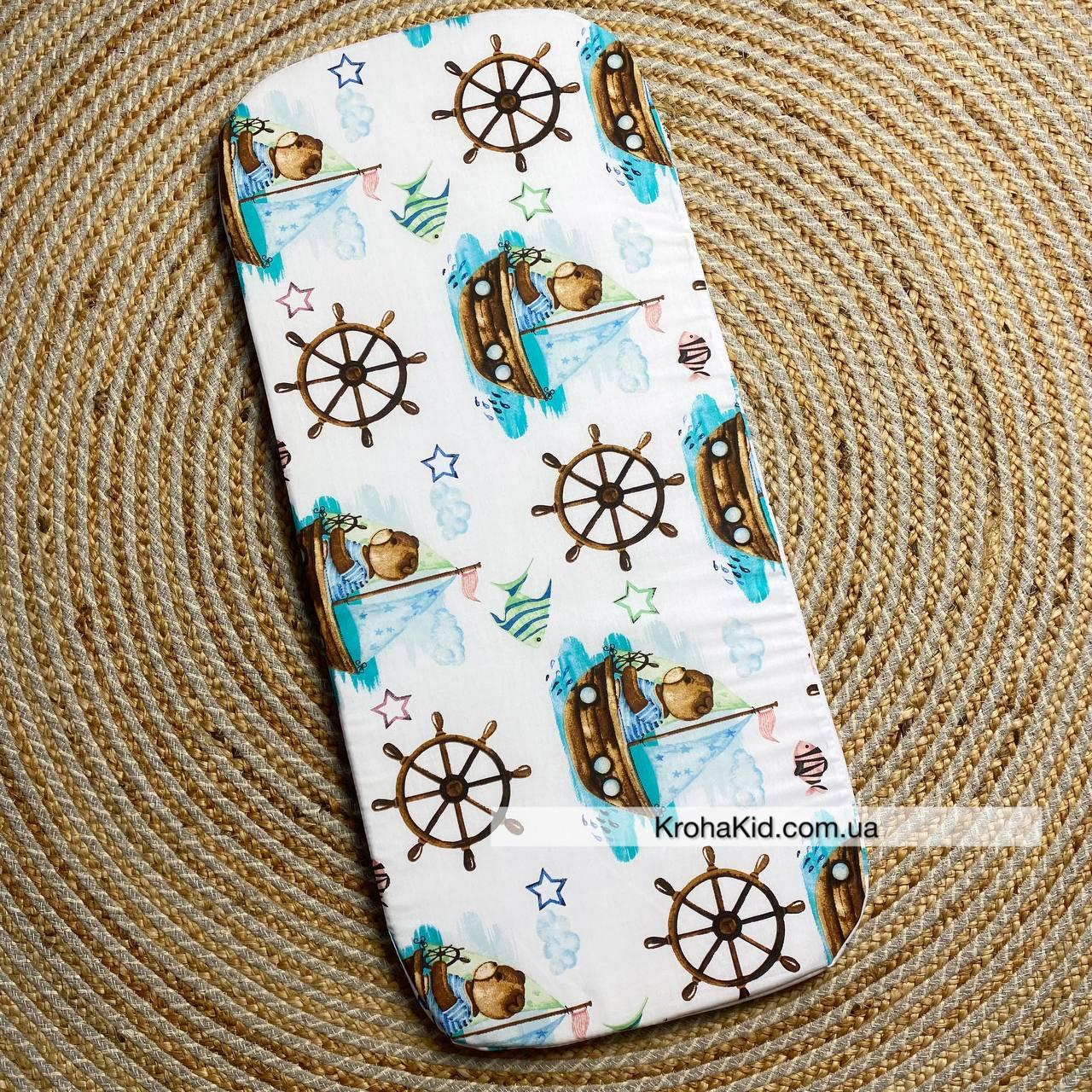 Ортопедичний поролоновий матрац вкладиш у дитячий візочок 76х34 см