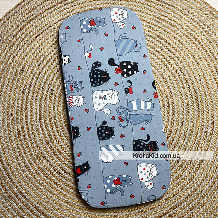 Ортопедичний поролоновий матрац вкладиш у дитячий візочок 76х34 см, фото 1