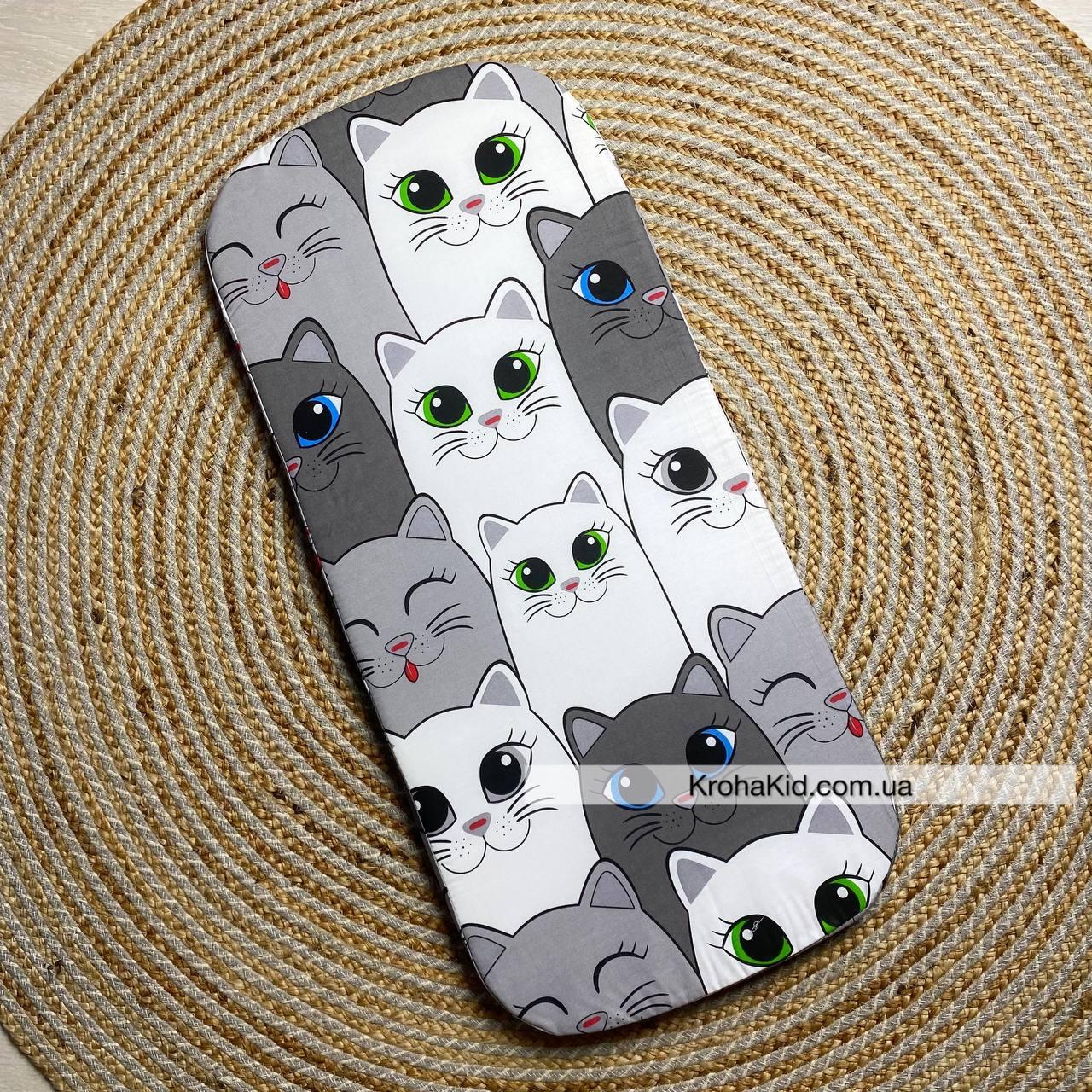 Ортопедичний поролоновий матрац вкладиш у дитячий візочок 76х34 см