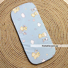 Ортопедичний поролоновий матрац вкладиш у дитячий візочок 76х34 см, фото 5