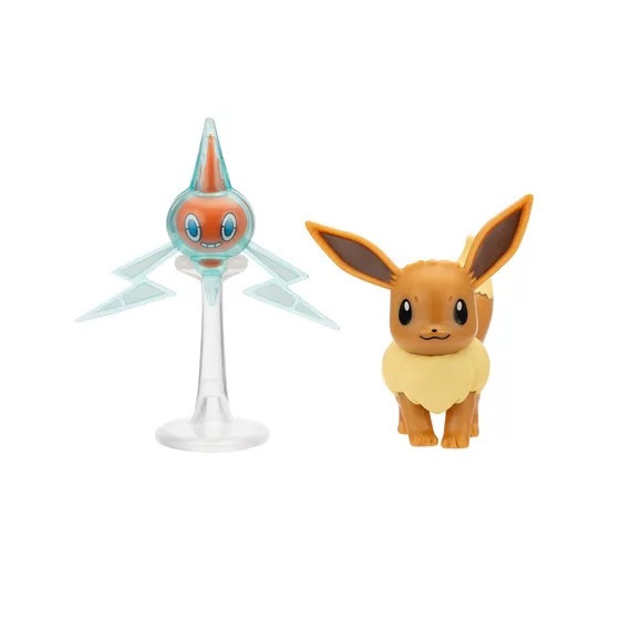 Набір ігрових фігурок Pokemon W17 - Іві та Ротом PKW3567-W17, фото 1