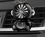 Автомобільна ароматерапія автомобільні духи космонавт чорний, фото 2