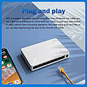 8-портів мережевий комутатор. PIX-LINK GS08 Gigabit Network Ethernet Switch 8 Port 100/1000Mbps, фото 8