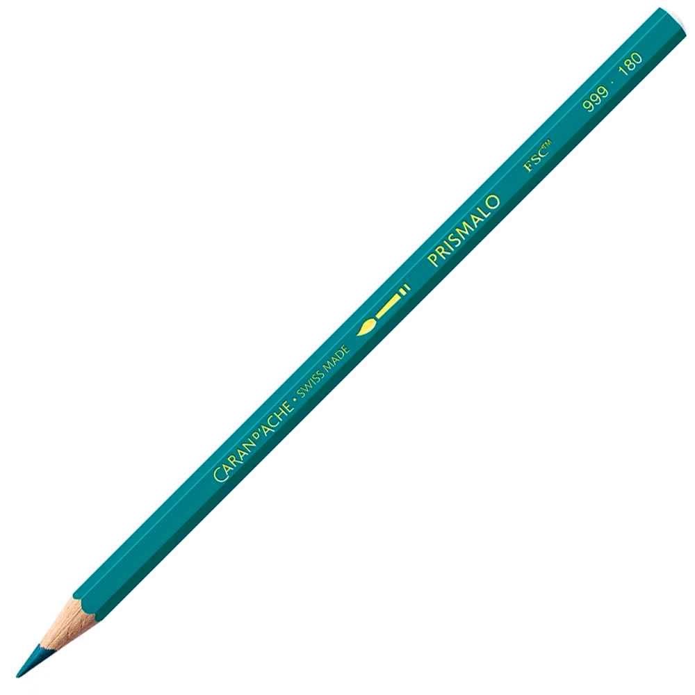 Олівець Caran d'Ache Prismalo MALACHITE GREEN - FSC 999.180 (7610186843426)