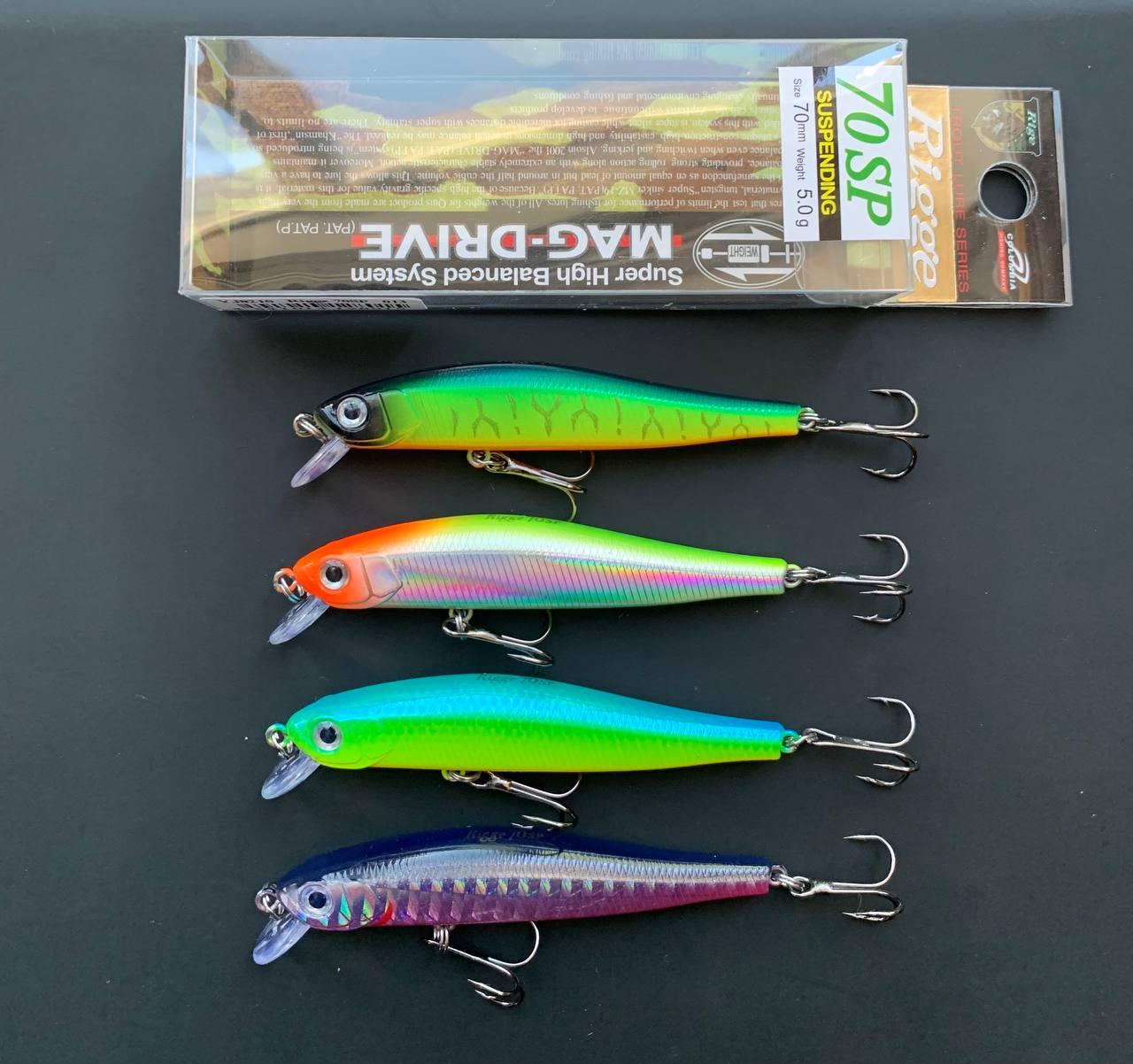 Набір Воблерів Fishing Rigge 70SP 70мм\5.5гр ( Набір 4шт ), фото 1