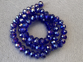 Кришталеві намистини, грановані 10*8мм