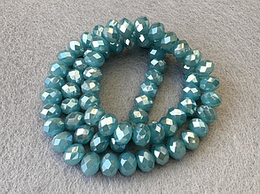 Кришталеві намистини, грановані 10*8мм