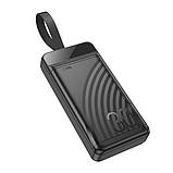 УМБ PowerBank Hoco  J123B 30000mAh з ліхтариком і швидкою зарядкою 22.5W+PD20W чорний, фото 7