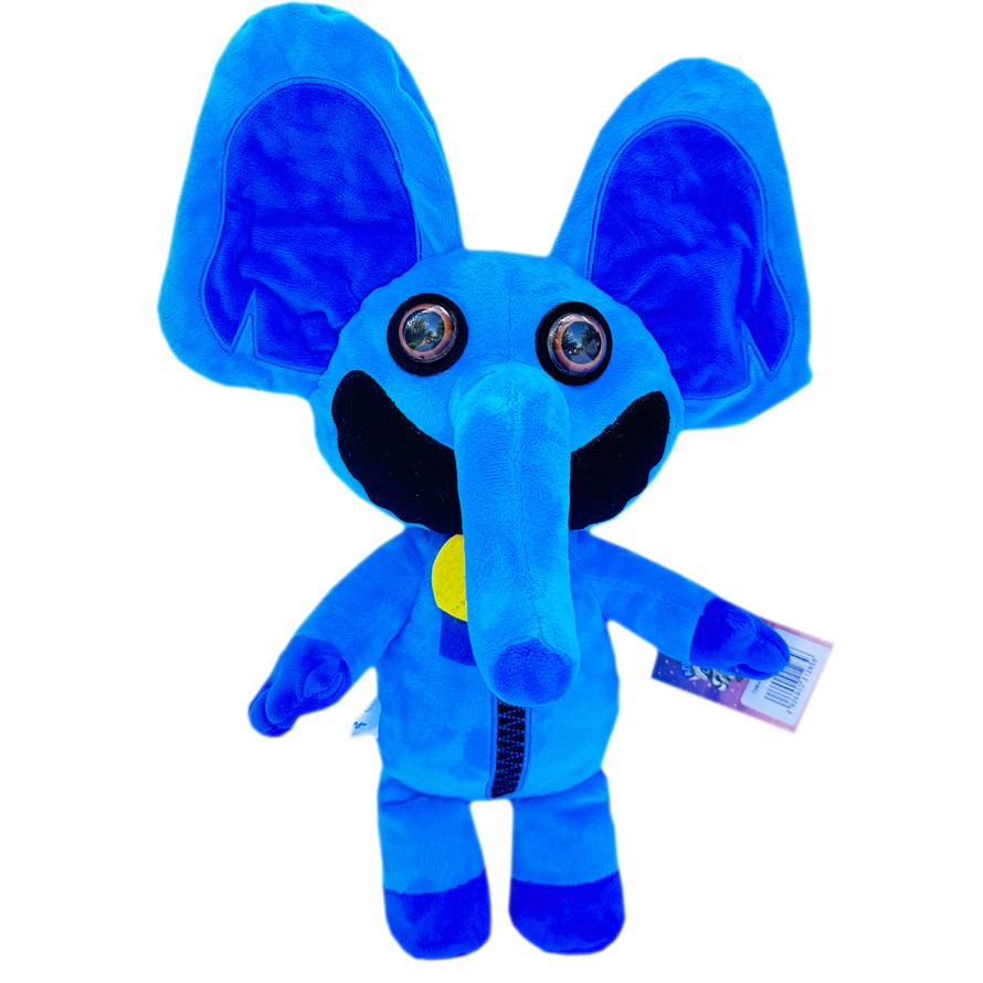 Іграшка м`яка Бубба Бубба-Фант Слоник Playtime Smiling Poppy Playtime плюш хагі вагі усміхнені тварини Україна 39*27*6см, фото 1