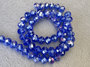 Кришталеві намистини, грановані 10*8мм