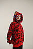 Толстовка Bape A Bathing Ape Shark Red Camo Unisex Full Zip Womens Hoodie, фото 5